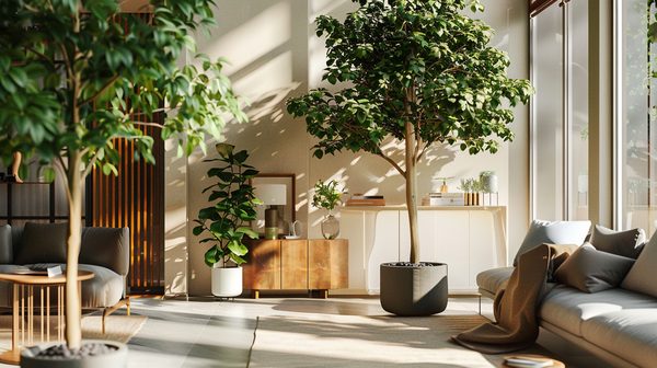 Faux arbres déco : égayez vos espaces