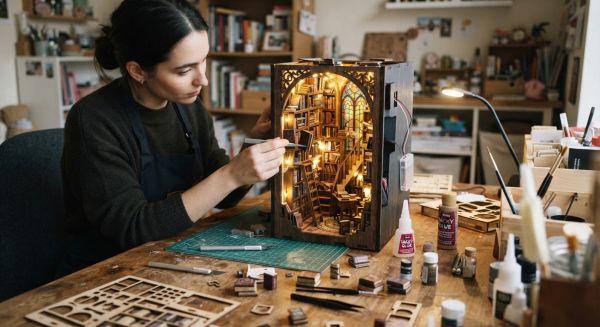 Idées originales pour créer un kit book nook exceptionnel