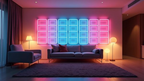 Les tendances déco avec des néons LED personnalisés en 2023