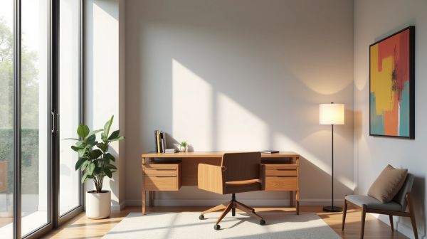 Maximisez votre espace de travail avec un bureau d'angle