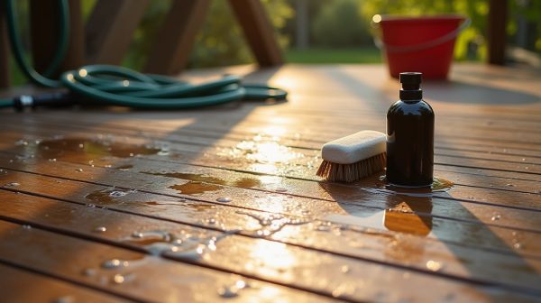 Pourquoi le savon noir transforme le nettoyage de terrasses bois ?