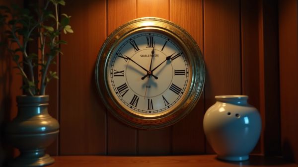 Redécouvrez l'élégance des horloges vintage des années 70