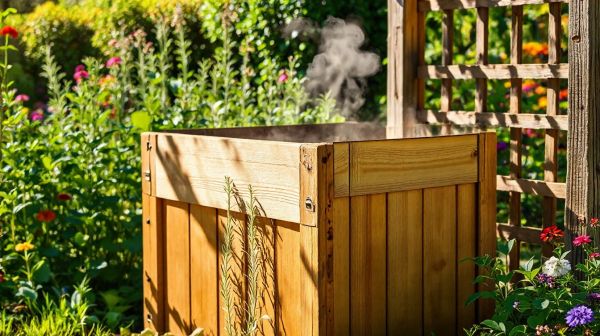 Top 5 composteurs en bois écologiques pour jardins durables